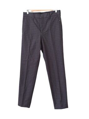 rag & bone Trouser Pants Womens 29 Plaid Ponte Gray Check Preppy Clueless Gray